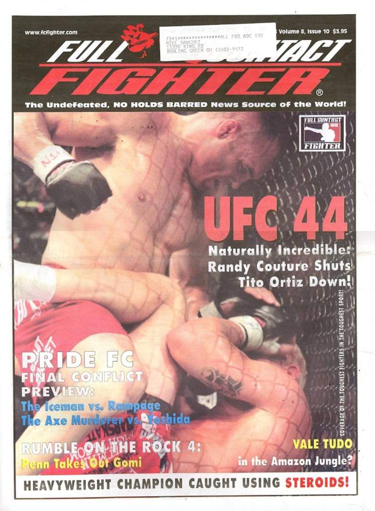 10/03 Full Contact Fighter Newspaper